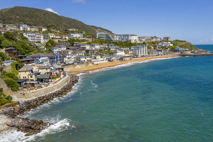 The Spyglass Inn and Ventnor Esplanade