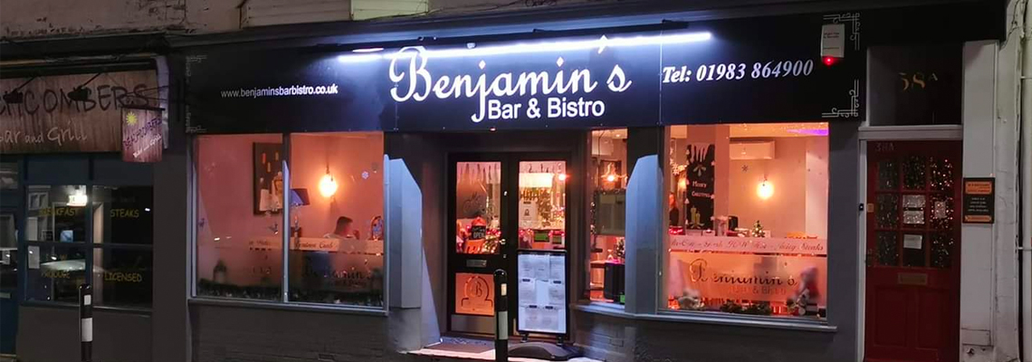 Benjamin's Bar & Bistro - Taste of the Wight