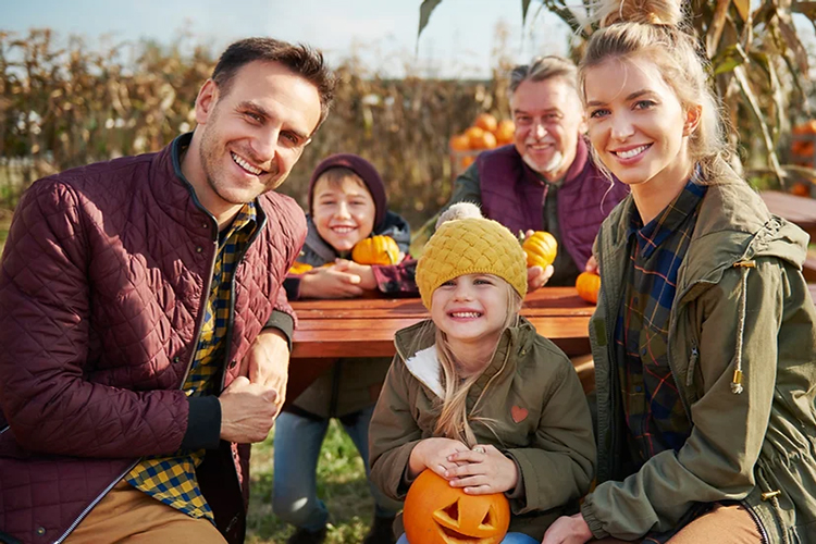 Pumpkin Picking at Wild Oak Farm