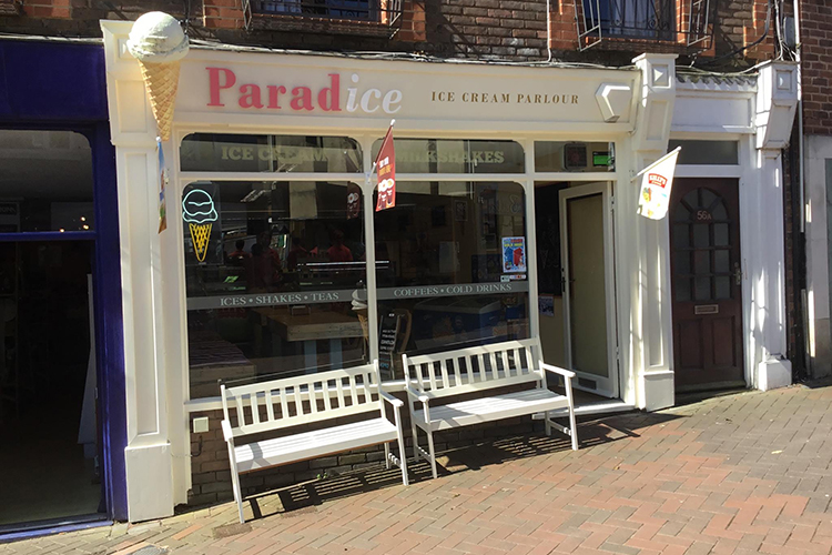 Paradice Ice Cream Parlour, Cowes