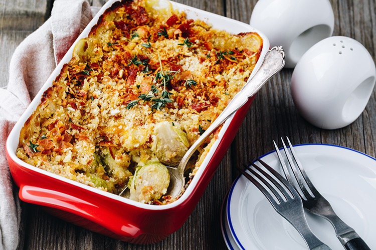 Brussels Sprout Gratin