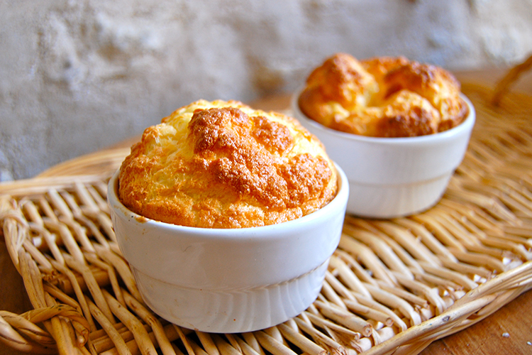 Leftover Cheese Soufflé