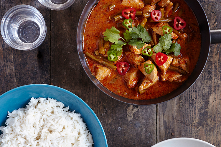 Thai Red Turkey Curry